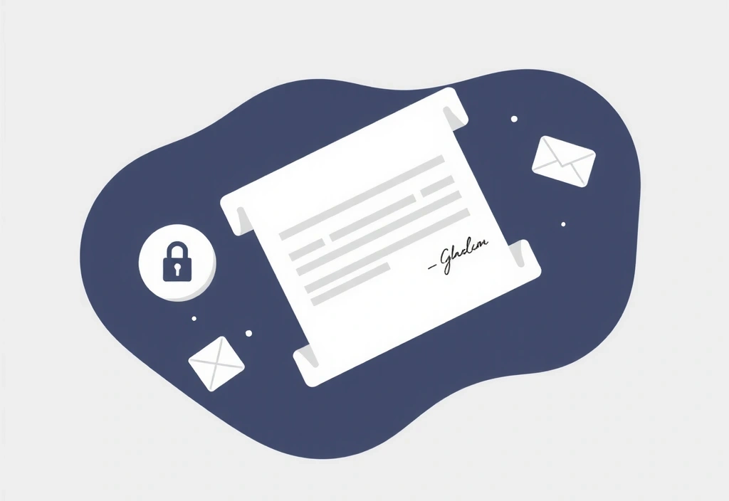 Abstract representation of legal documents and data privacy regulations